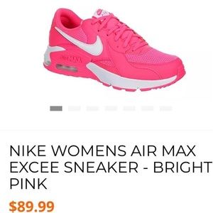 Women’s Nike Hot Pink Sneakers